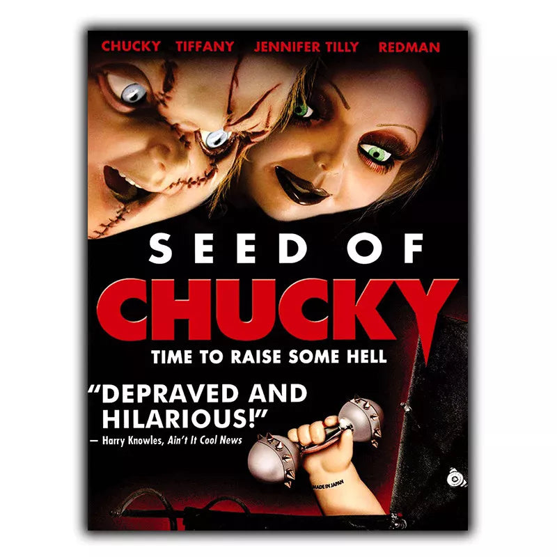 CHILD'S PLAY 5 Seed of Chucky SIGN METAL WALL PLAQUE Film Movie Advert poster