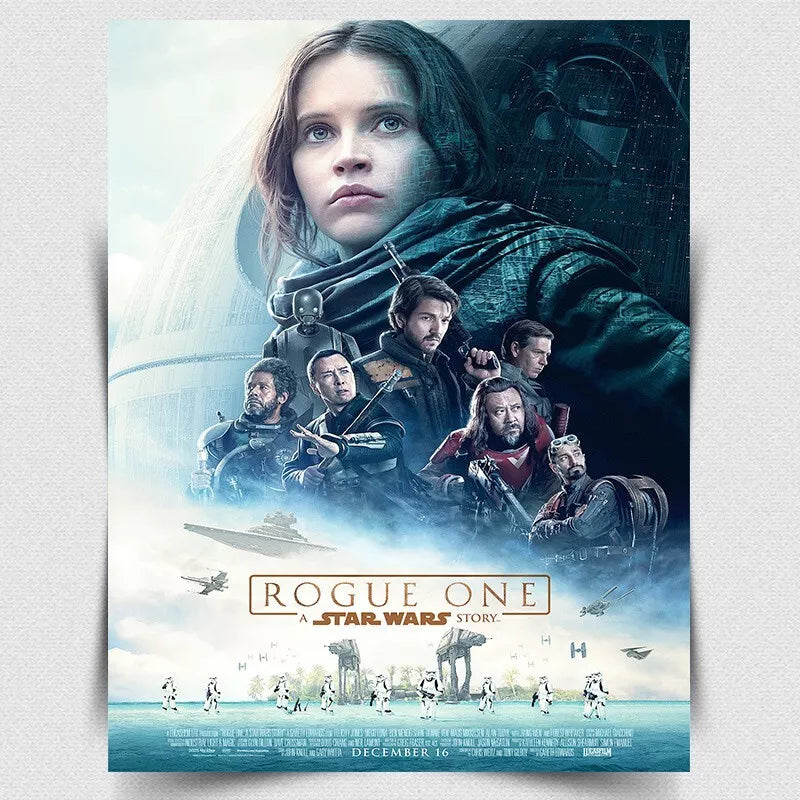 Star Wars Rogue One METAL SIGN WALL PLAQUE poster print Aluminum