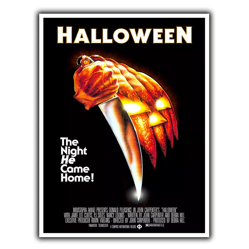 HALLOWEEN 1978 SIGN METAL PLAQUE Movie Advert poster print man cave cinema room