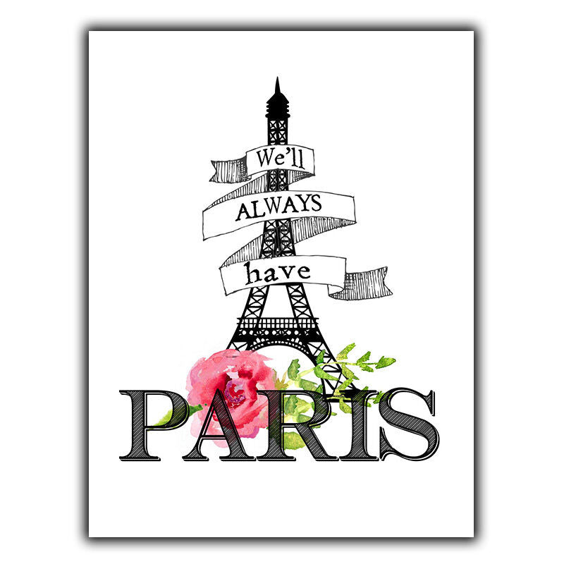 WE'LL ALWAYS HAVE PARIS quote SIGN METAL PLAQUE humorous art print decor