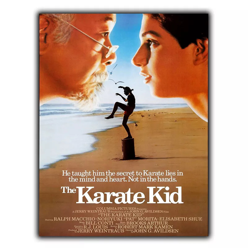 Karate Kid Film Movie METAL SIGN PLAQUE 80's Retro Advert Poster Print Man Cave