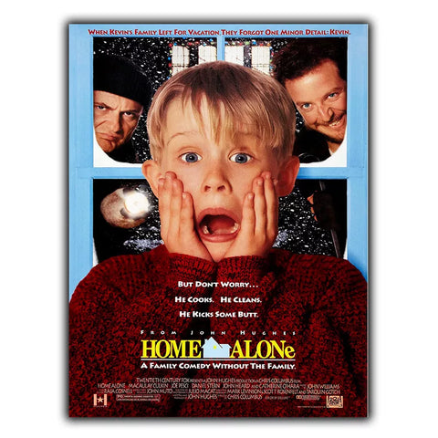 HOME ALONE Macaulay Culkin METAL SIGN WALL PLAQUE Retro Poster Print