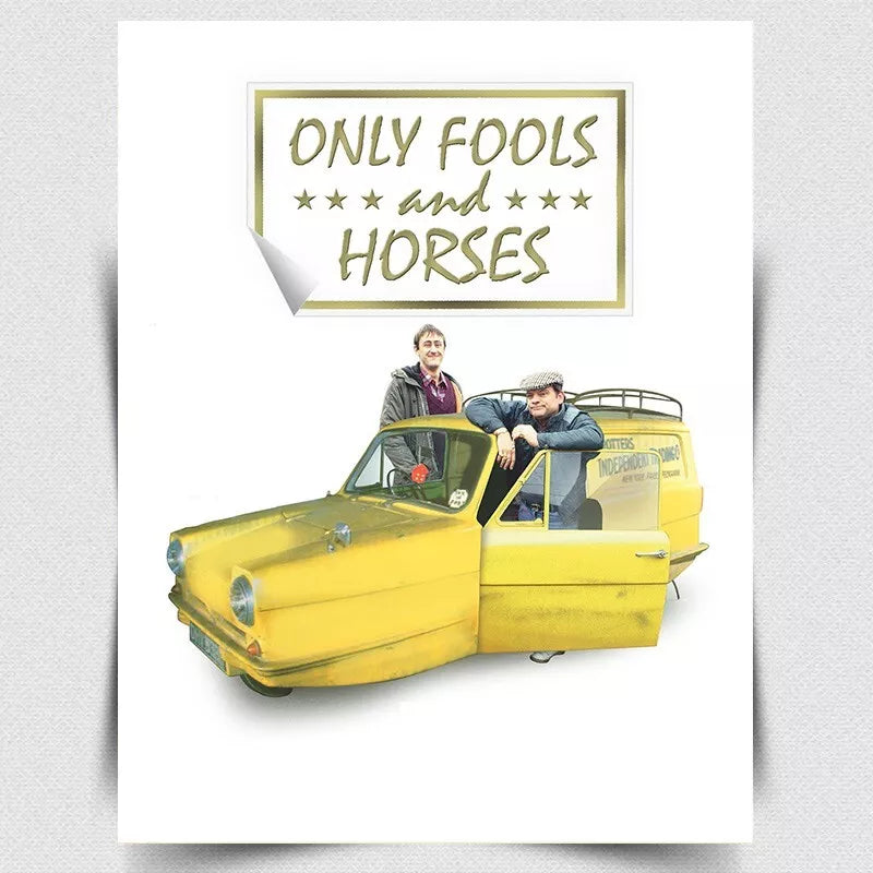 ONLY FOOLS AND HORSES METAL SIGN WALL PLAQUE poster print Del Boy TV Show Comedy