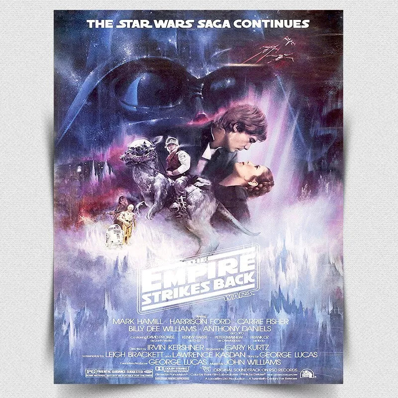 Star Wars: Episode V The Empire Strikes Back METAL SIGN WALL PLAQUE poster print