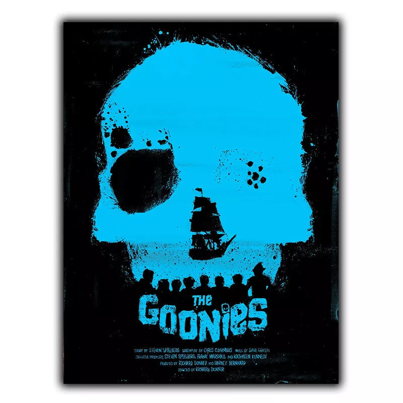 THE GOONIES METAL SIGN WALL PLAQUE Movie Film man cave cinema room poster print