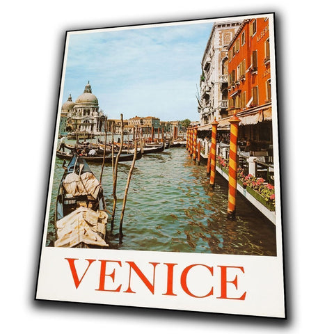 VENICE ITALY Vintage Retro Travel Advert SIGN METAL PLAQUE art print poster