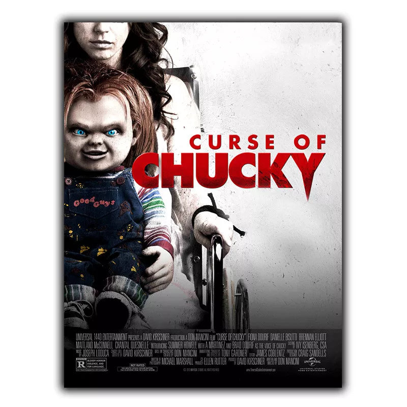 CHILD'S PLAY 6 Curse of Chucky SIGN METAL WALL PLAQUE Film Movie Advert poster