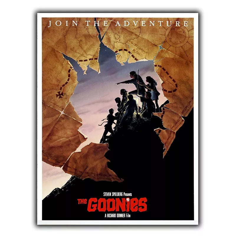 THE GOONIES 1985 METAL SIGN PLAQUE Vintage Retro Advert Poster Print cinema room