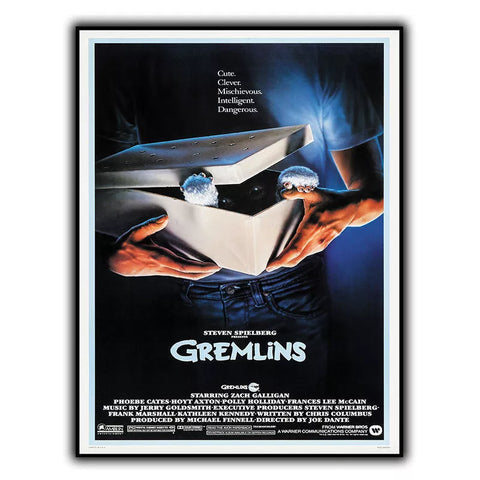 GREMLINS 1984 SIGN METAL WALL PLAQUE Retro Film Movie Advert poster print decor