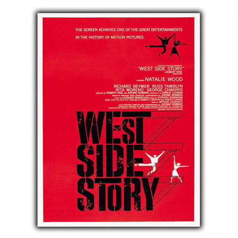 WEST SIDE STORY SIGN METAL WALL PLAQUE Film Movie Advert poster Cinema print