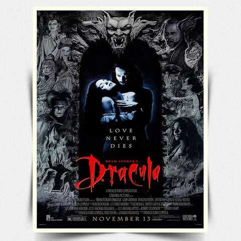 METAL SIGN PLAQUE Bram Stoker's Dracula 1992 Film Movie poster print man cave