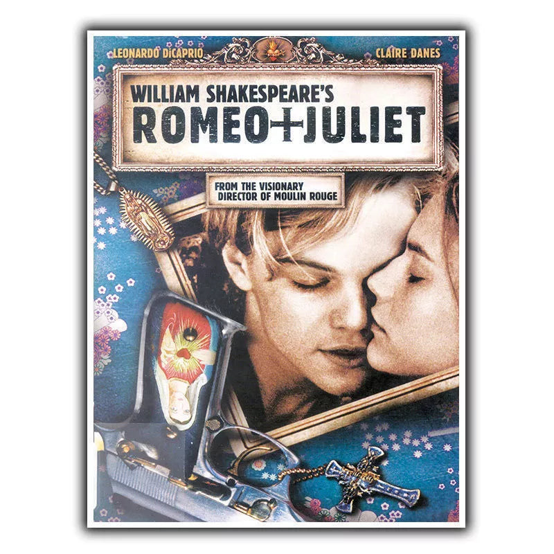 ROMEO AND JULIET 1996 SIGN METAL PLAQUE Film Movie Advert poster art print