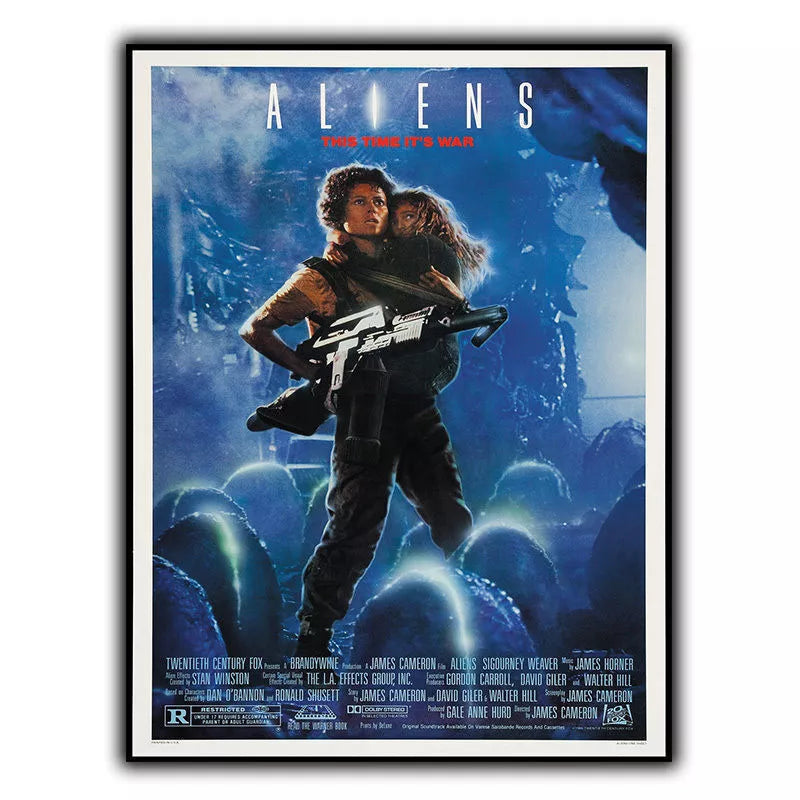 ALIENS ALIEN 2 two METAL SIGN PLAQUE Retro Film Movie Advert poster print decor