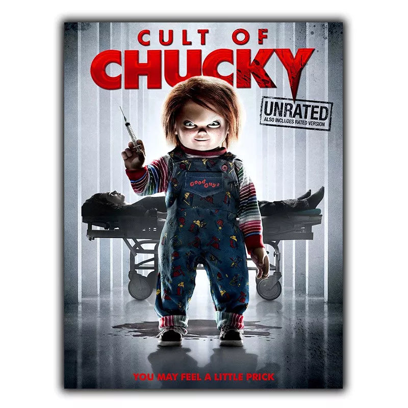 CHILD'S PLAY 7 Cult of Chucky SIGN METAL WALL PLAQUE Film Movie Advert poster