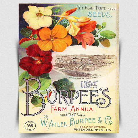 METAL SIGN WALL PLAQUE Garden Gardening Burpees's Retro Vintage style print