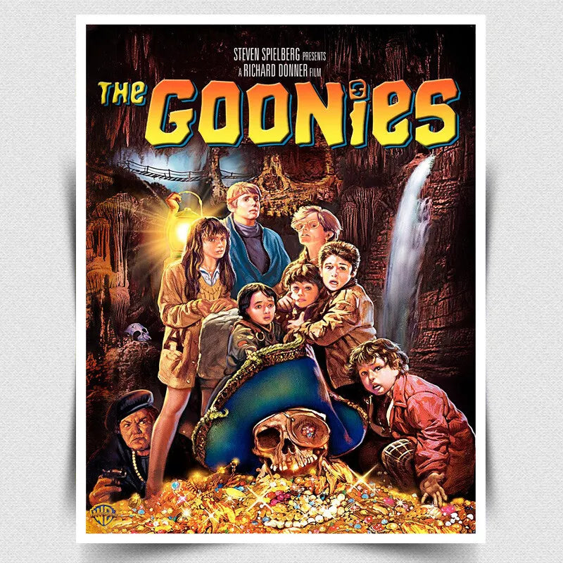 METAL SIGN WALL PLAQUE THE GOONIES Movie Film ad poster man cave cinema bar room